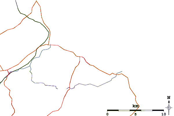 Roads and rivers around St Andrews