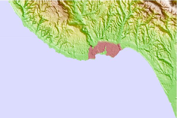 Surf spots located close to Stockton Avenue