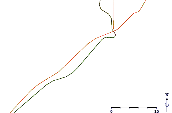 Roads and rivers around Stoney Point