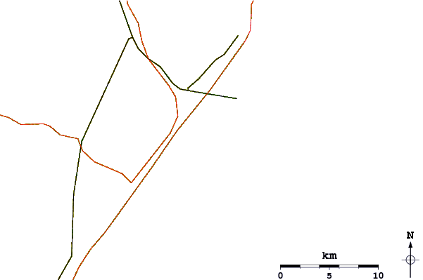 Roads and rivers around Sumner Avenue (Strathmere)