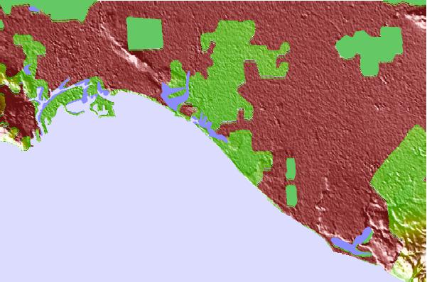 Surf spots located close to Sunset Beach