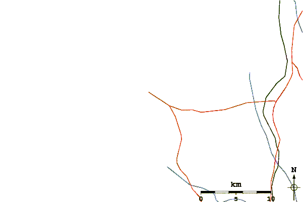 Roads and rivers around Supertubos