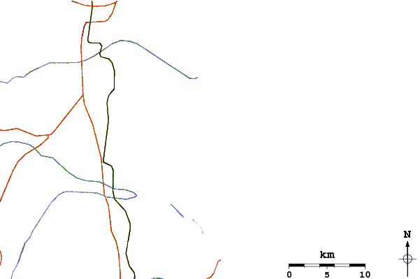 Roads and rivers around Tabatinga