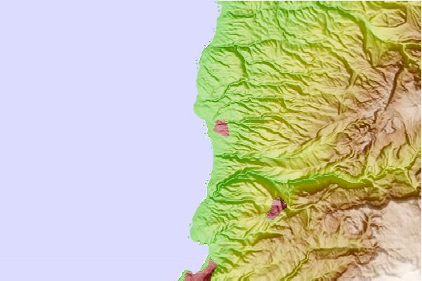 Surf spots located close to Tam Tam