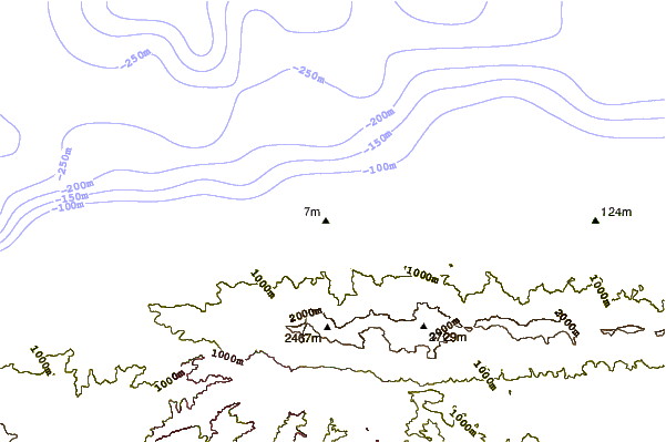 Shoreline around Tanaguarena