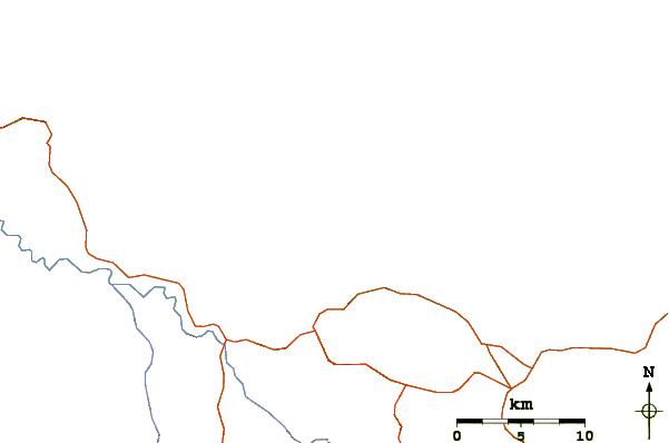 Roads and rivers around Tea Break