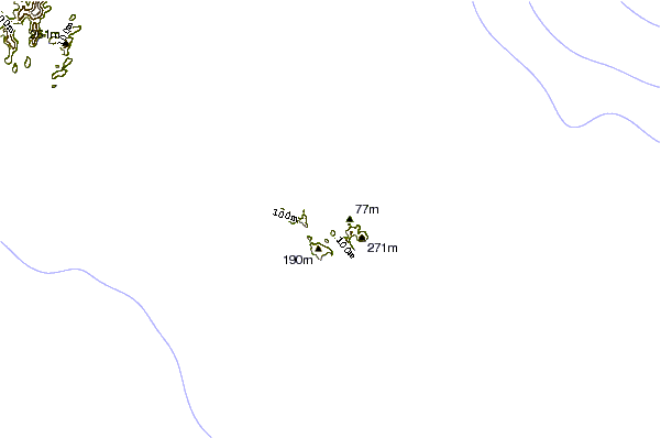Shoreline around The Ledge