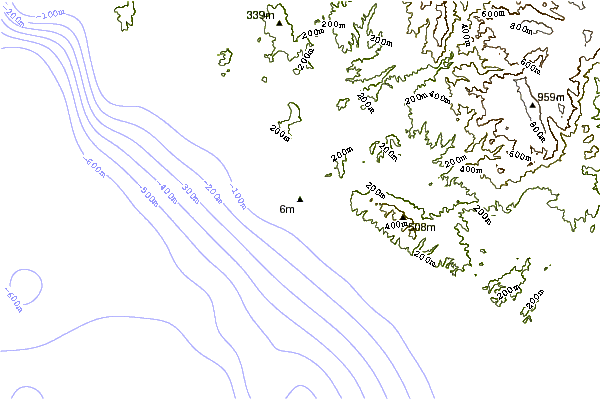 Shoreline around Trestles (Lowers)