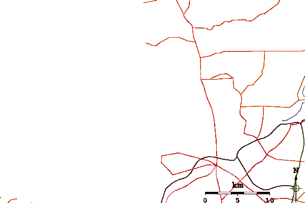 Roads and rivers around Trigg Beach