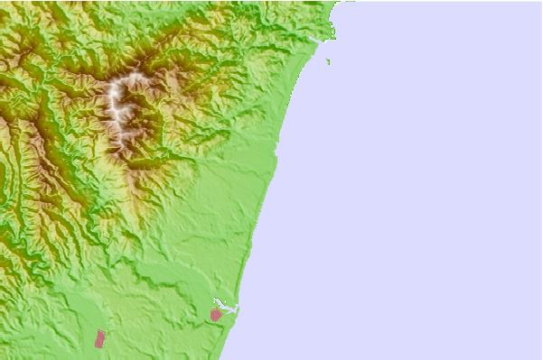 Surf spots located close to Unnamed