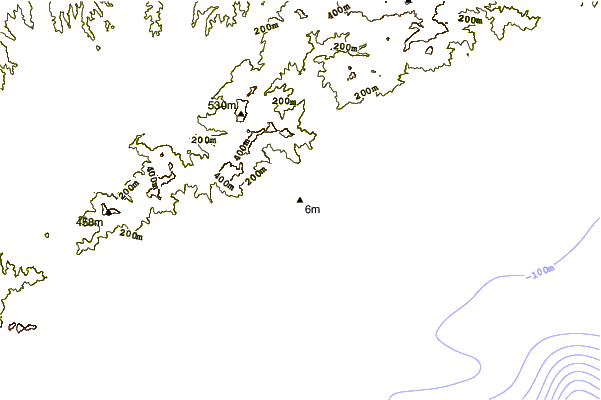 Shoreline around Vilassar de Mar
