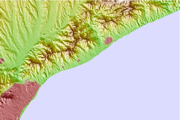 Surf spots located close to Vilassar de Mar