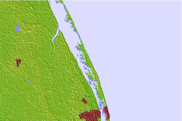 Surf spots located close to Wabasso