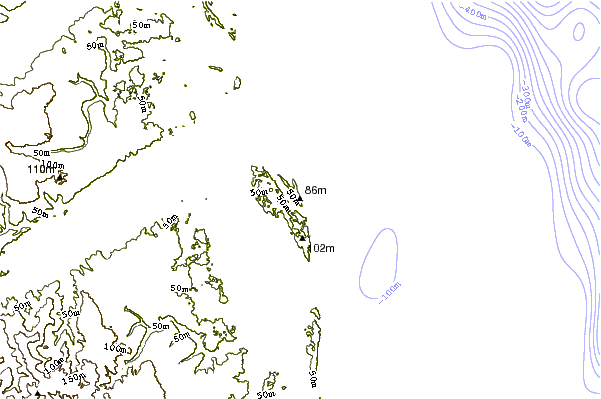 Shoreline around Xilaozinho