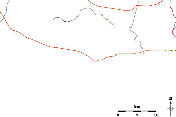 Roads and rivers around Zuma Beach