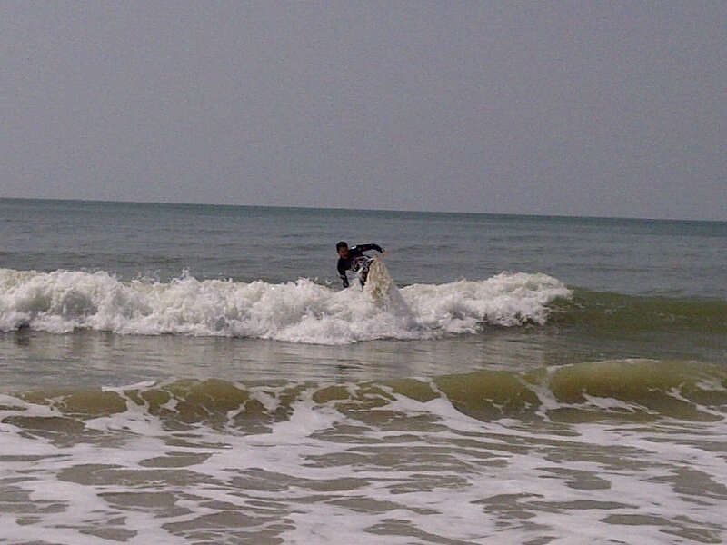 cogiendo espumillas, Matalascañas