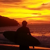 sunset at the surf shack, Kudat (Pantai Kosuhui)