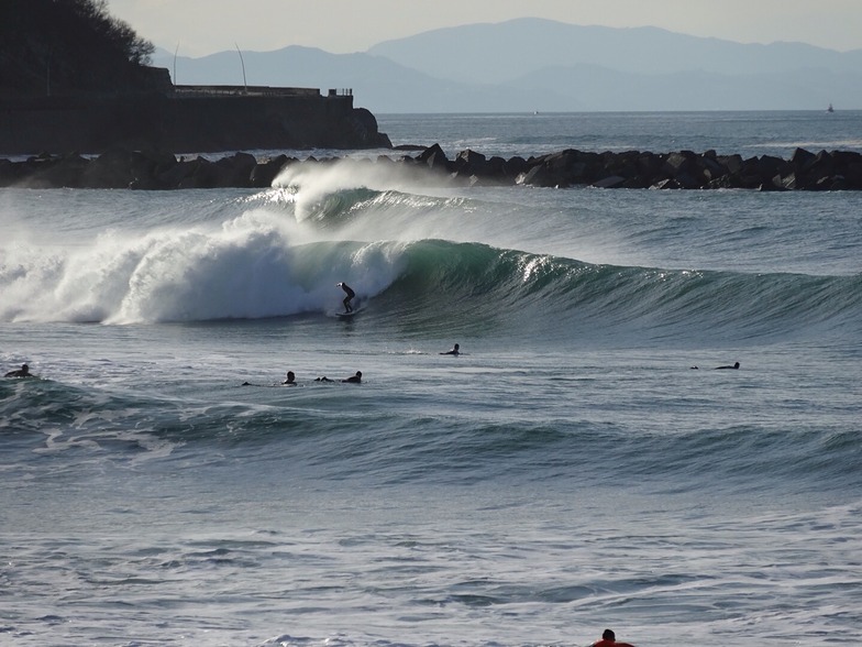 Playa de Gros surf break