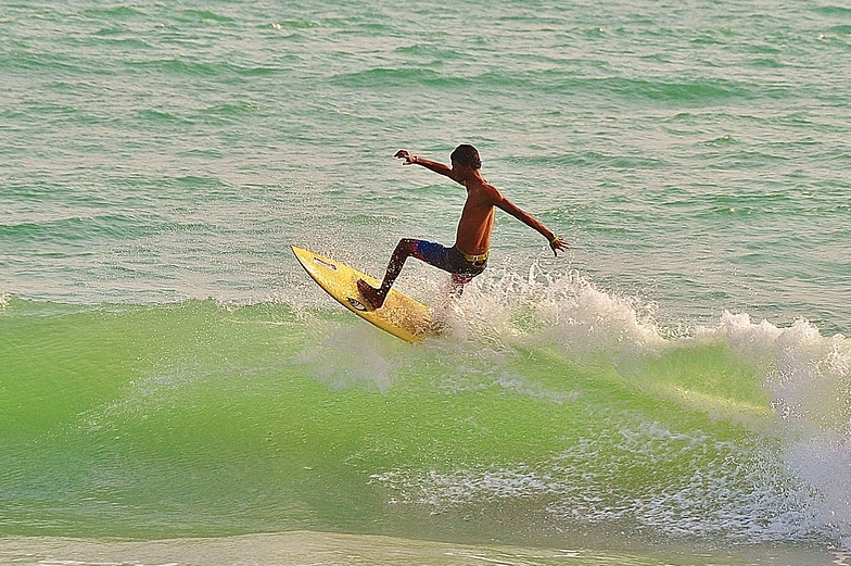 Busua Beach surf break