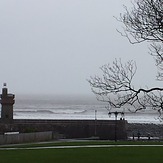 Keeping an eye on it, Lynmouth