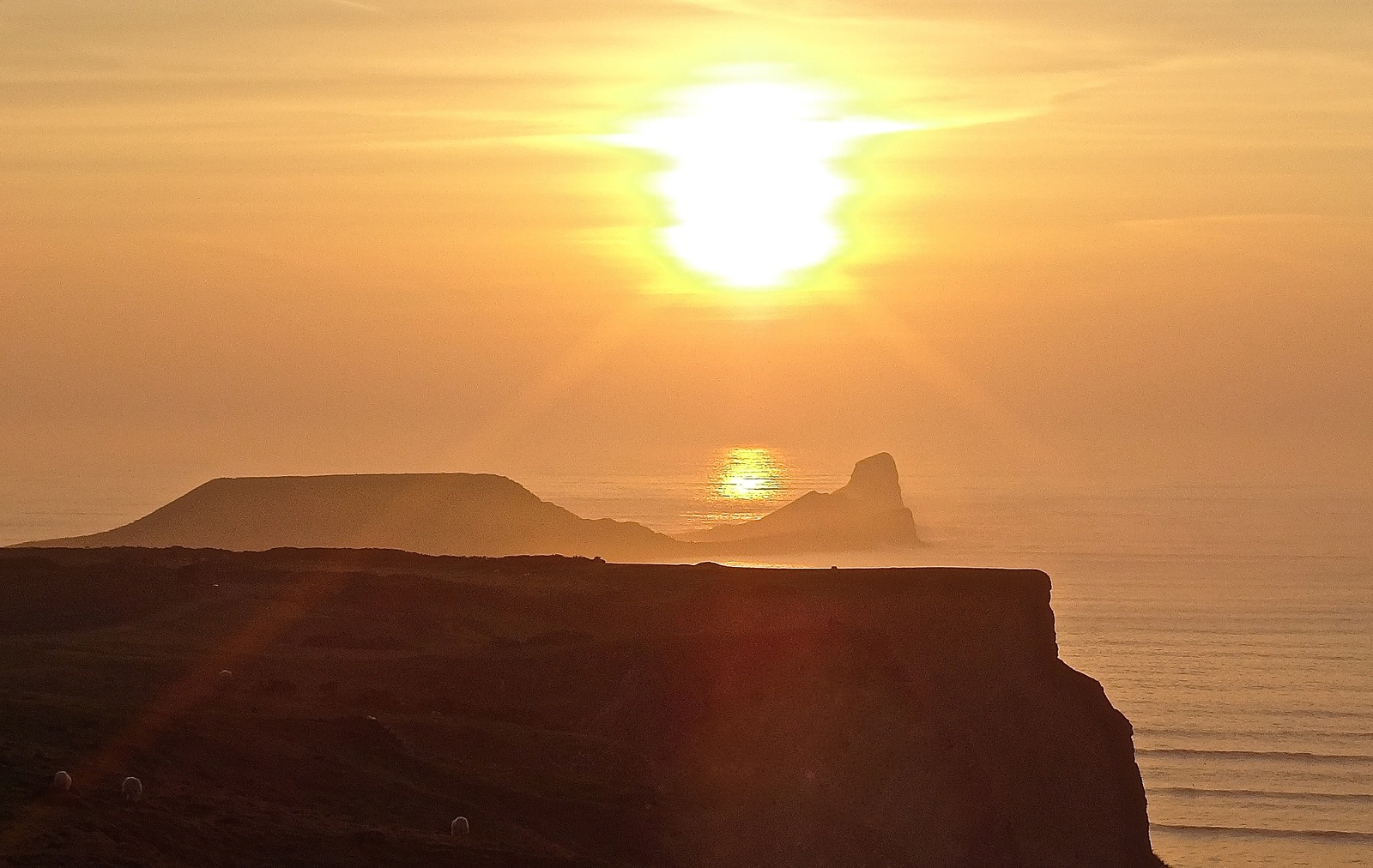 Rhossili sunset