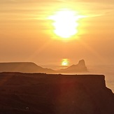 Rhossili sunset