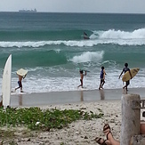 See the big ship out the back, Kudat (Pantai Kosuhui)