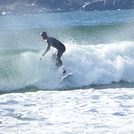 riding a wave, Hirtle's Beach (Hartling Bay)