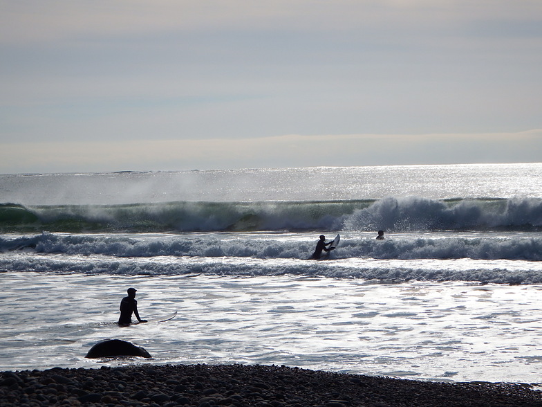surfers on a Sunday, Hirtle's Beach (Hartling Bay)