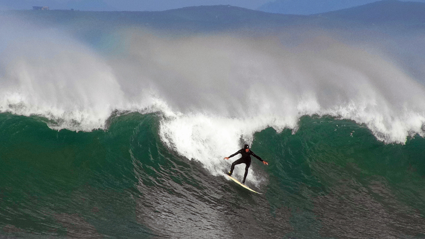 Windy at the Rock, Morro Rock