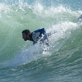 peleando con la ola, Port Ginesta