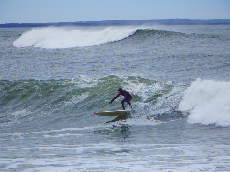 Big surf, Broad Cove