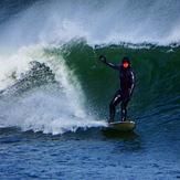 late afternoon surf, Broad Cove