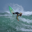 Women 'n wetsuits, North Moana Beach