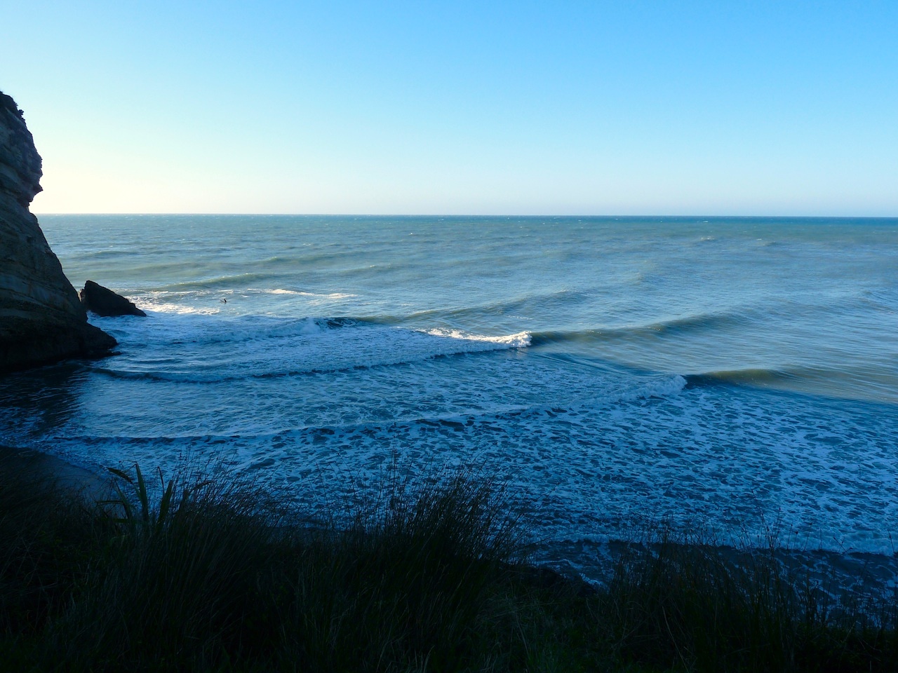Waiting for the tide, Fletchers Beach