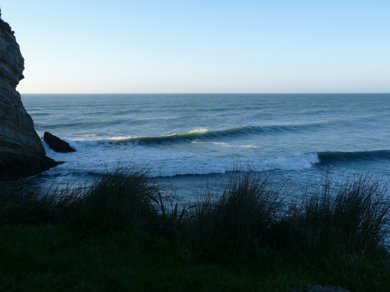 Fletchers at mid tide, Fletchers Beach