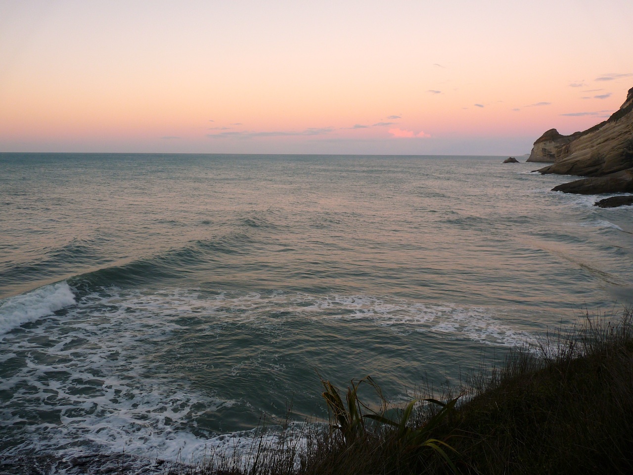 Autumn evening, Fletchers Beach