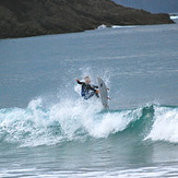 A fun small wave at Medlands..., Medlands Beach