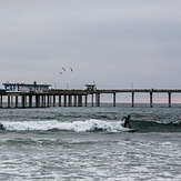 Overcast Ocean Beach