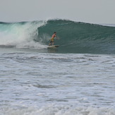 a barrel, Playa Grande
