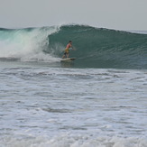 a barrel, Playa Grande