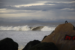 Hollow and fast at the back, Anglet - Les Cavaliers photo