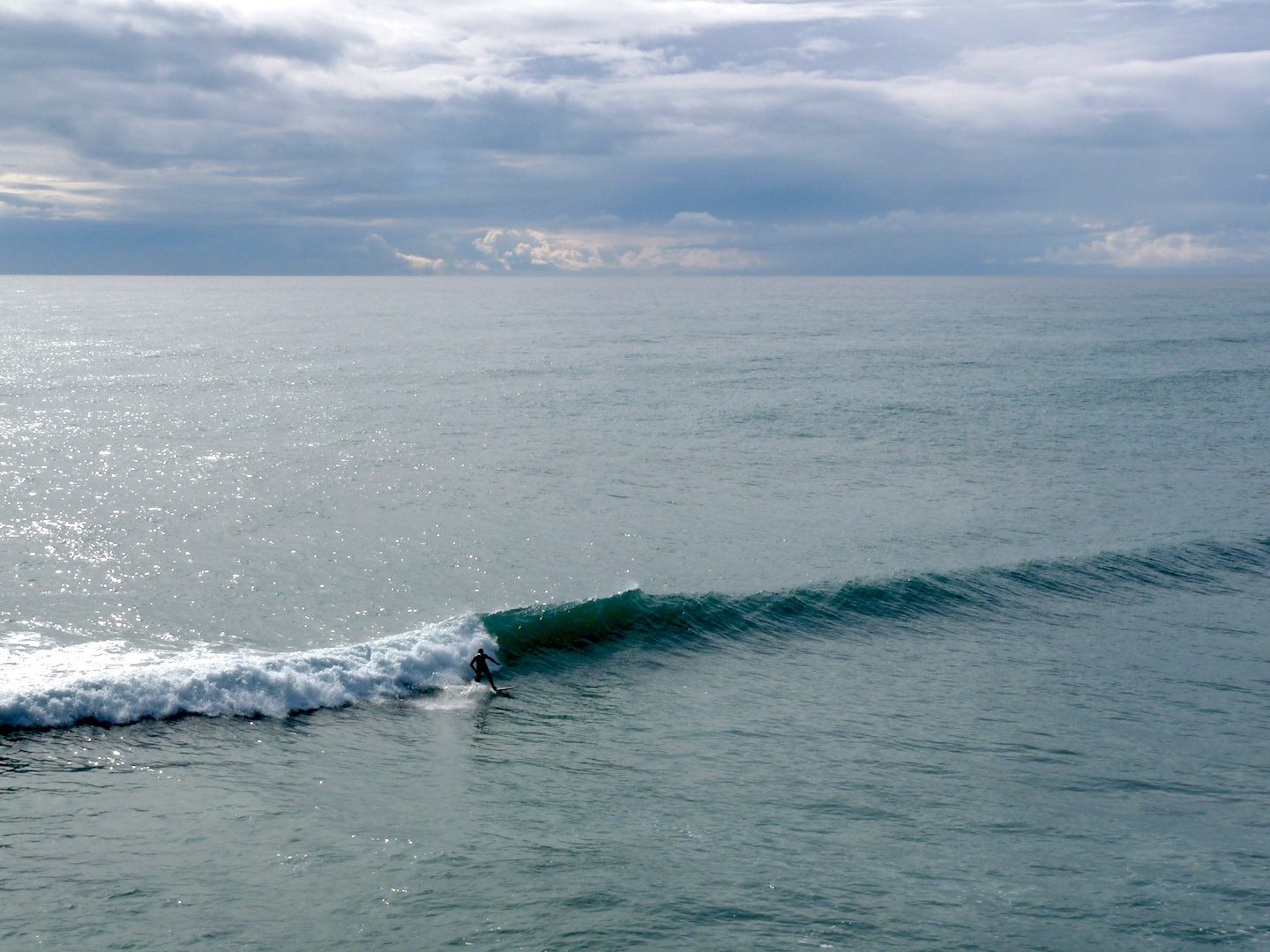 Long period swell, Fletchers Beach