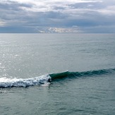 Long period swell, Fletchers Beach