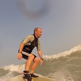 Surfing in Kuwait - between Mangaf & Messilah