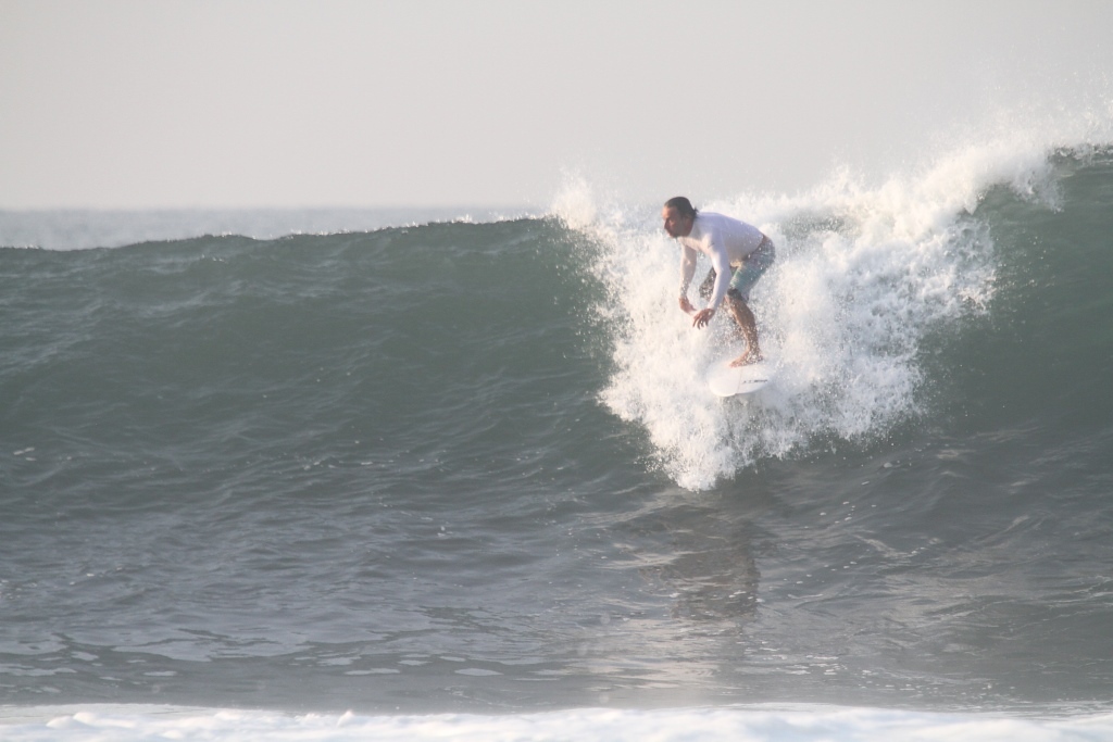 Take off, Punta Roca