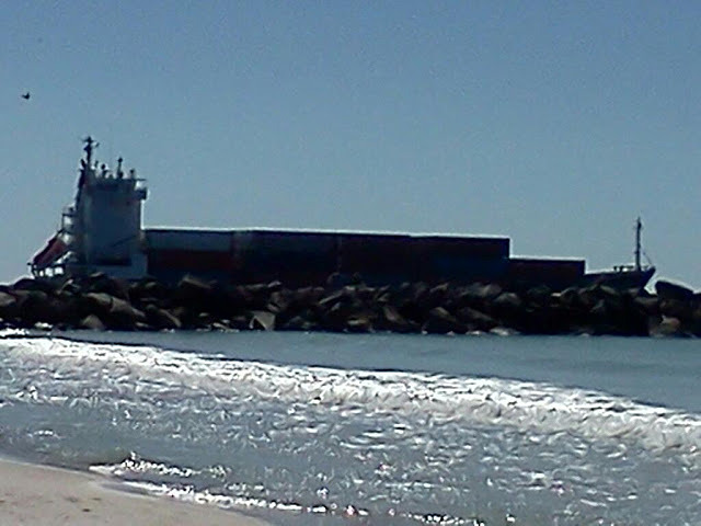 shipping lane through the jetty, St Andrews State Park