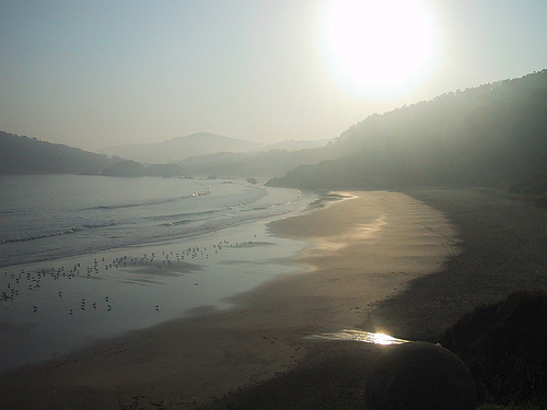 Playa de Espasante surf break