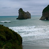 Overhead Wharariki, Wharariki Beach