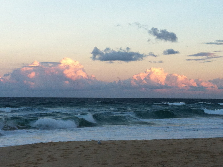 stormy sunset, Yaroomba Beach